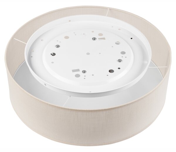 Plafonieră SIRJA DOUBLE 4xE27/15W/230V d. 45 cm crem