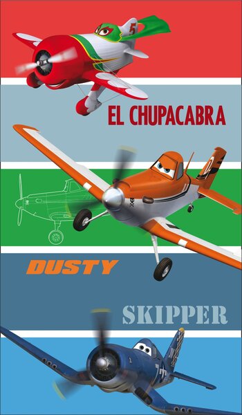 Prosop Planes, Disney, 70x120 cm, 100% bumbac, cod 068, Gecor