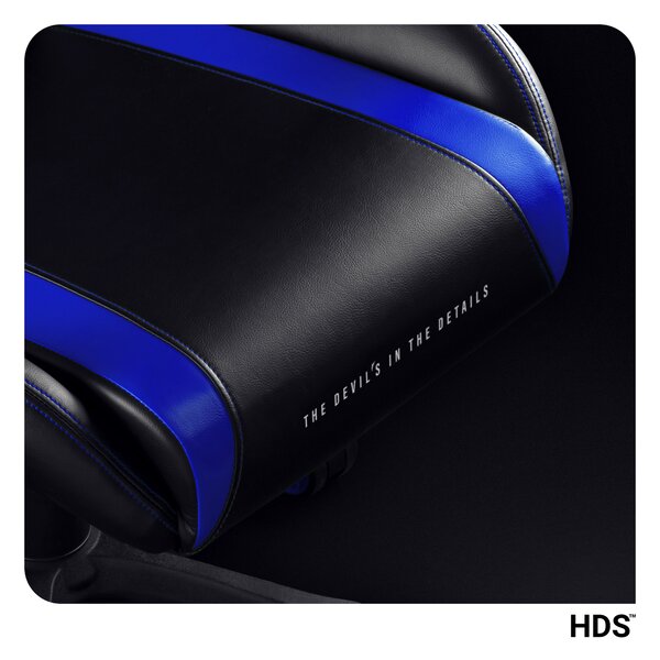 Scaun gaming Diablo X-Horn 2.0 Normal Size, negru-albastru