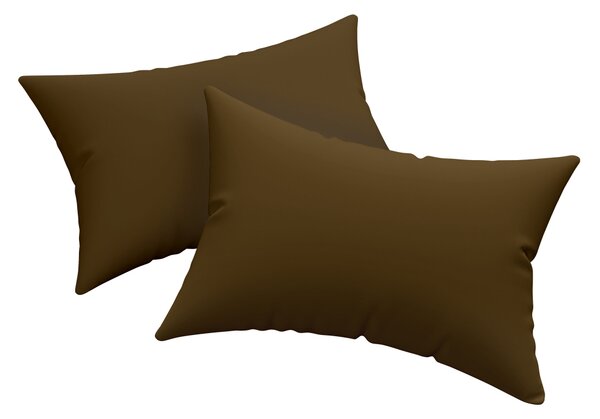 Husa perna Jersey cu fermoar, 120 gr/mp, maro inchis, 45, 100% bumbac, Gecor