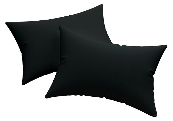 Husa perna Jersey cu fermoar, 140 gr/mp, negru, 48, 100% bumbac, Gecor
