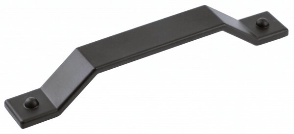Maner pentru mobila Step, finisaj negru mat GT, L:185 mm