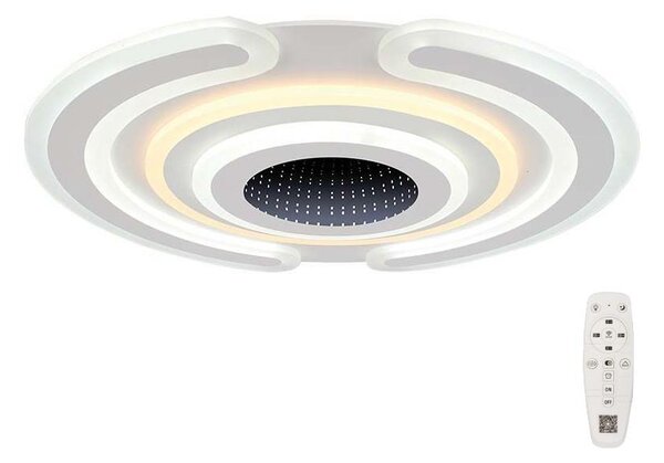 Plafonieră LED dimabilă LED/95W/230V 3000-6500K + telecomandă