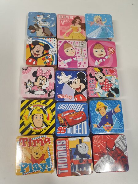 Set prosoape copii vidat, Magic Towel, Disney, 30x30 cm, 100% bumbac, cod 00616959, Gecor