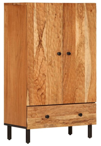 Dulap înalt, 60x33x100 cm, lemn masiv de acacia