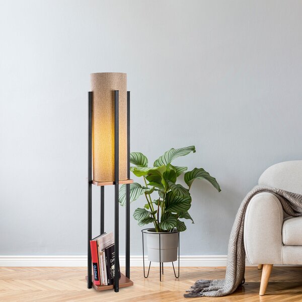 Lampadar 7128-Black, Copper Negru Cupru