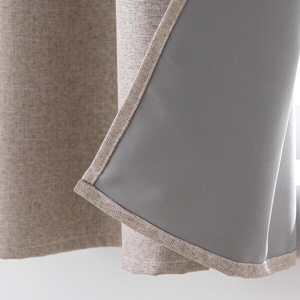 Draperie maro blackout 140x180 cm Crepuscule – douceur d'intérieur