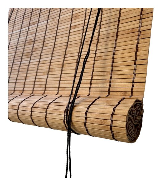 Jaluzea în culoare naturală din bambus 200x160 cm Zeva – Gardinia