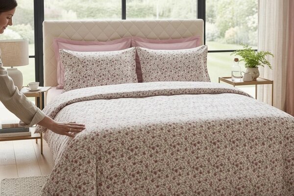 Lenjerie pat Ranforce 100% Cotton Pro (Pure Allure)