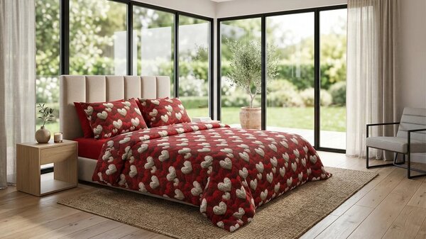 Lenjerie pat Ranforce 100% Cotton Pro (Pure Cotton)