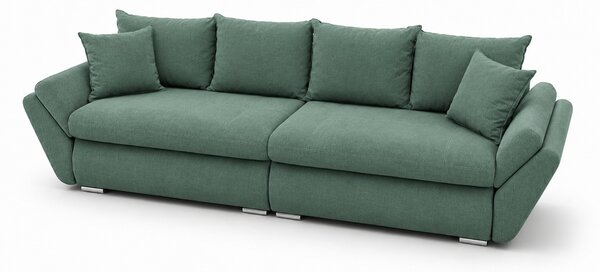 Canapea Extensibilă Confort cu Spumă HR, Verde Mentă