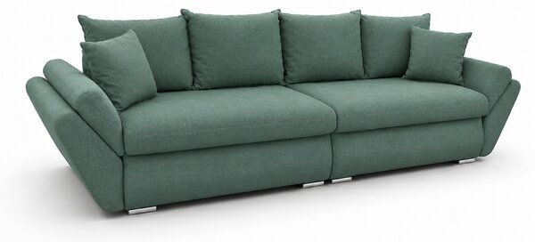 Canapea Extensibilă Confort cu Spumă HR, Verde Mentă