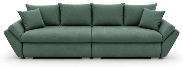 Canapea Extensibilă Confort cu Spumă HR, Verde Mentă