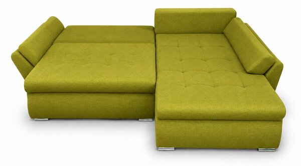 Colțar Extensibil Confort cu Spumă HR, Verde Olive