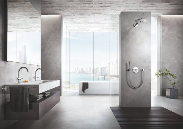 Grohe Grohtherm SmartControl baterie cadă-duș ascuns cu termostat crom 29119000