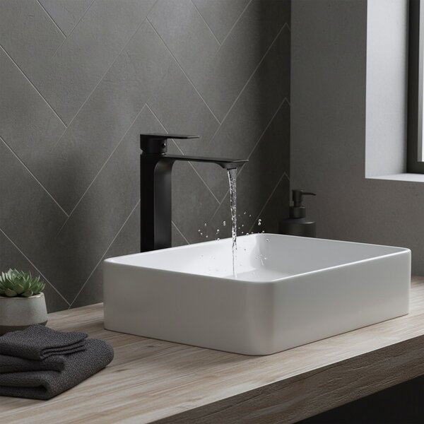 Baterie pentru baie REA Urban Black High