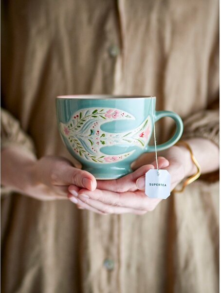 Căni verzi 4 buc. din ceramică 400 ml Rosalynde – Bloomingville