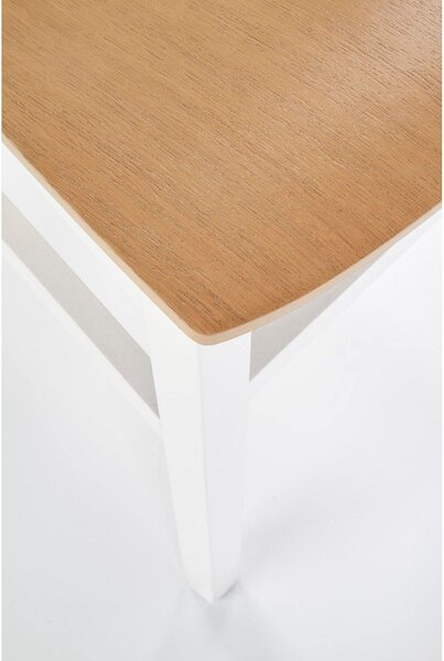 Scaun alb lemn masiv Tutti, 44X56X90 CM