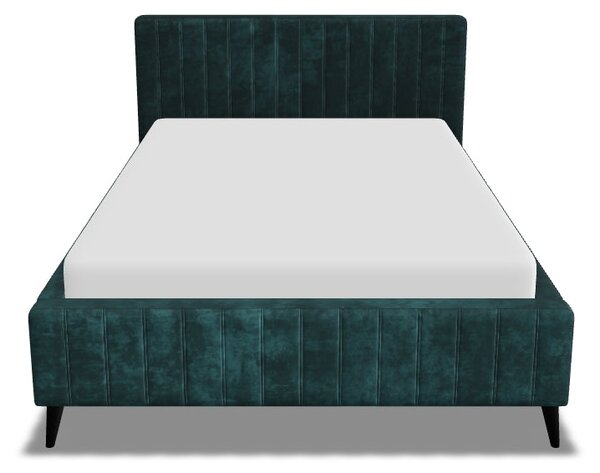 Pat MAGGIE SR 140x200, personalizabil, cu suport saltea si sistem de r