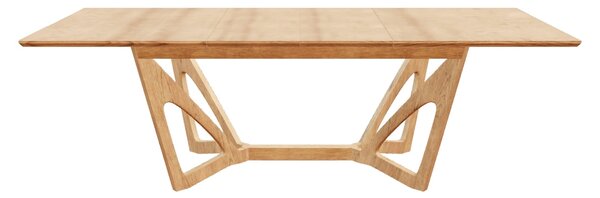 Masa extensibila WENANTY, stejar, 160/240x100x77 cm