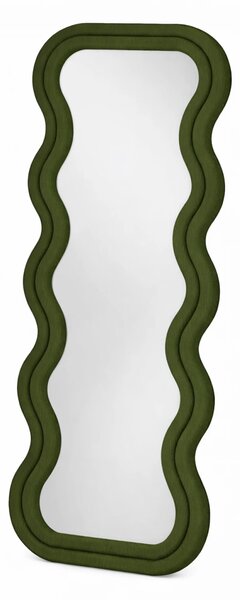 Oglindă decorativa - Montare independenta, cu rama pluș, 180x75 cm