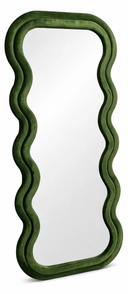 Oglindă decorativa - Montare independenta, cu rama pluș, 180x75 cm