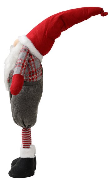 Pitic decorativ GNOME 90 cm, rosu