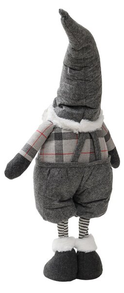 Pitic decorativ GNOME 90 cm, gri
