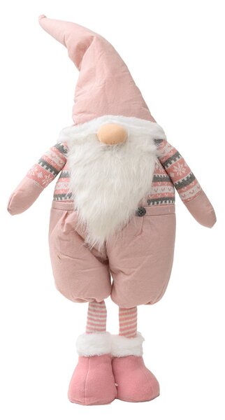 Pitic decorativ GNOME 90 cm, roz