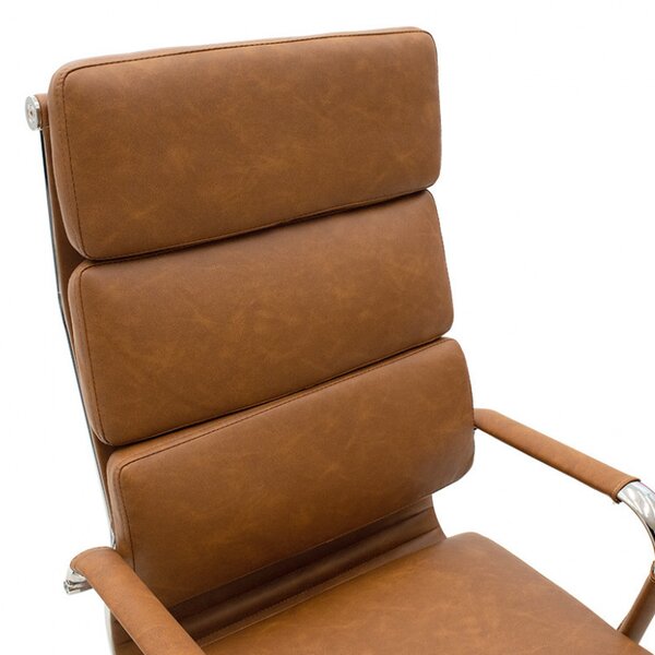 Scaun Birou Tokyo Maro - Tabac Antique