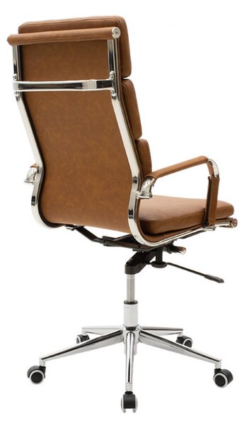 Scaun Birou Tokyo Maro - Tabac Antique