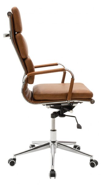 Scaun Birou Tokyo Maro - Tabac Antique