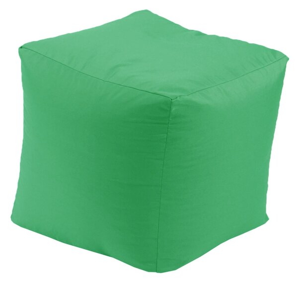 Taburet Cub Pufrelax, Material Impermeabil - Green Apple