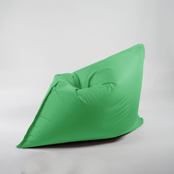Fotoliu tip Perna Magic Pillow Pufrelax, Material Impermeabil, Green Apple