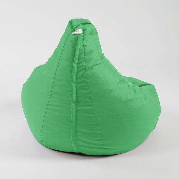 Fotoliu puf copii, Nirvana Light Pufrelax, Material Impermeabil, Green Apple