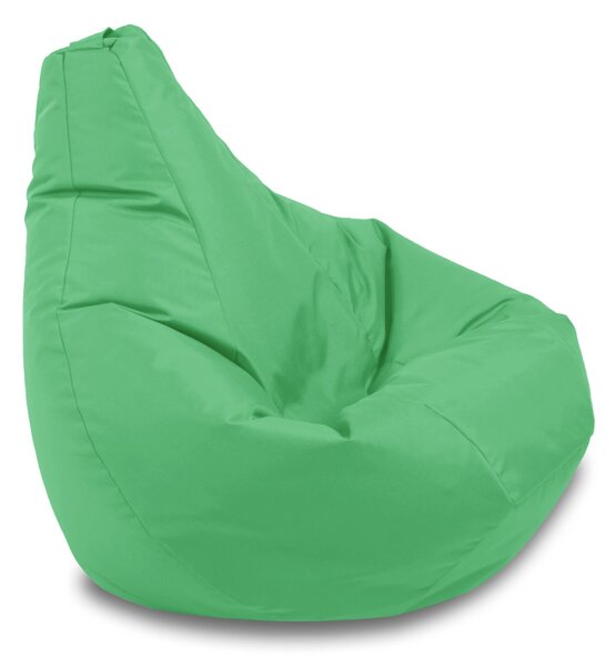 Fotoliu puf copii, Nirvana Light Pufrelax, Material Impermeabil, Green Apple