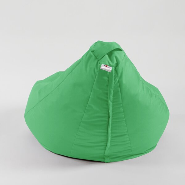 Fotoliu Nirvana Hobbit Pufrelax, Material Impermeabil, Green Apple