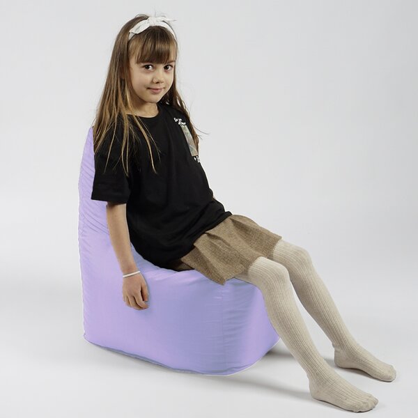 Fotoliu tip Scaun Sunlounger Junior Pufrelax, Material Impermeabil, Lilac