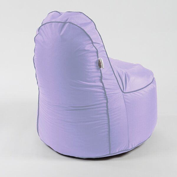 Fotoliu OK Pufrelax, Material Impermeabil, Lilac