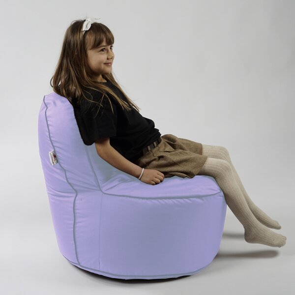 Fotoliu OK Junior Pufrelax, Material Impermeabil, Lilac