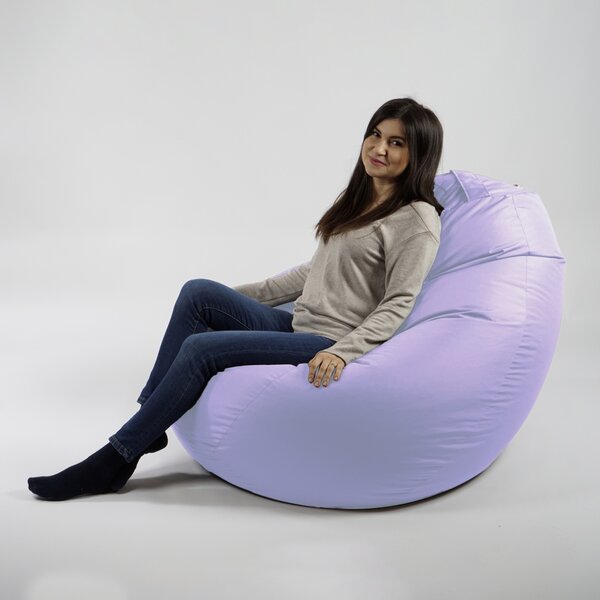 Fotoliu Nirvana Gigant Pufrelax, Material Impermeabil, Lilac