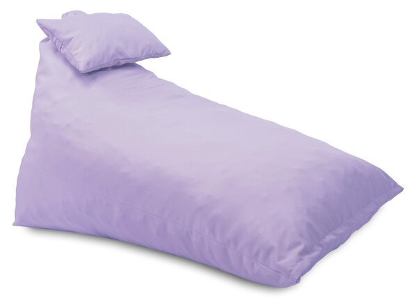 Fotoliu puf, Pufrelax Kudos, perna inclusa, Material Impermeabil - Lilac