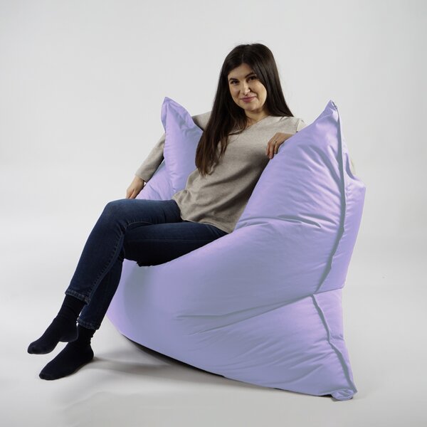 Fotoliu tip Perna Magic Pillow Pufrelax, Material Impermeabil, Lilac