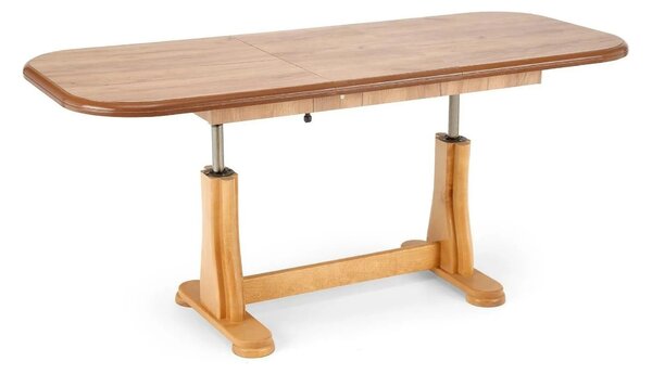 Masa extensibila TYMON, stejar, 125/164x65x60/72 cm