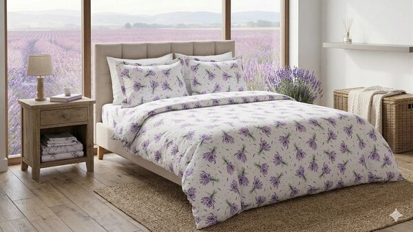 Lenjerie pat Ranforce 100% Cotton Pro (Prestige Satin)