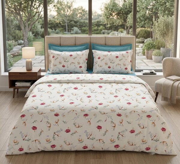 Lenjerie pat Ranforce 100% Cotton Pro (Petal Soft)