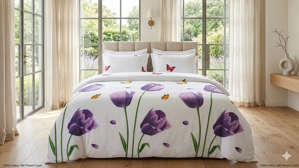 Lenjerie pat Ranforce 100% Cotton Pro (Etheria)