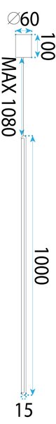 Lampa LED BLACK APP1449-C