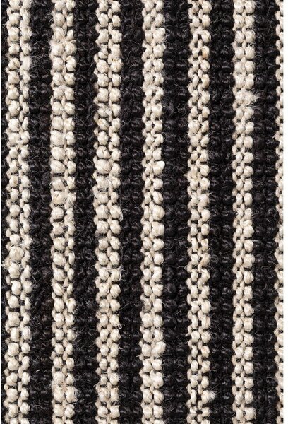 Covor negru țesut manual din iută 160x230 cm Harvest Ebony – Elle Decoration