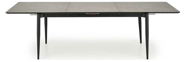 Masa extensibila CHARLES, gri/negru, 180/260x90x76 cm